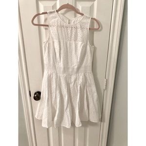 Eliza J Eyelet Fit And Flare